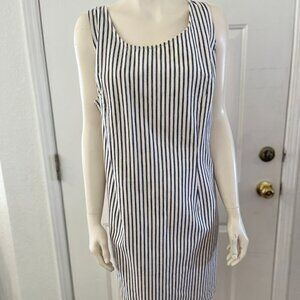 Tickets California Plus-Size Vintage 80's-90's Pin-Striped Summer Dress Sz 20